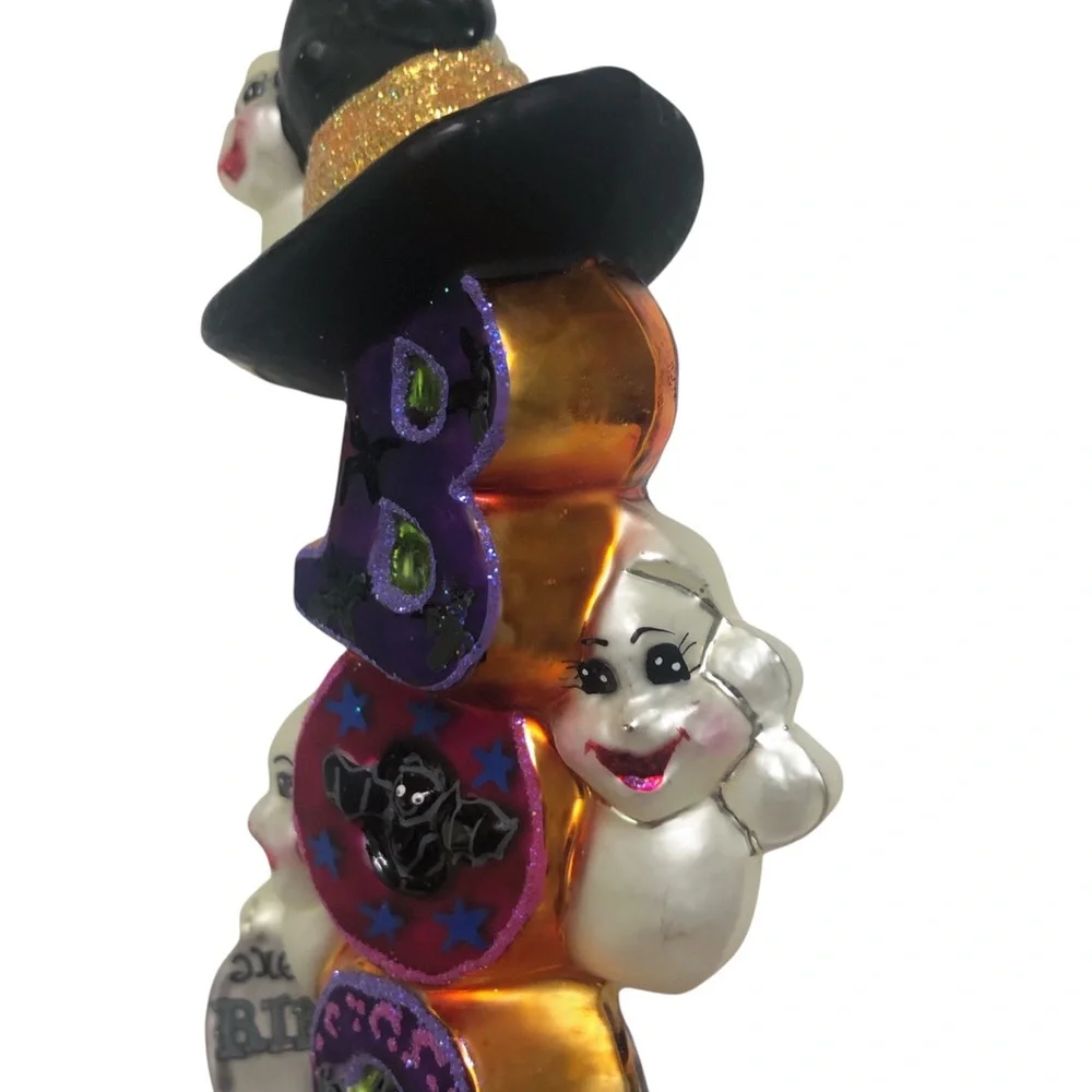 Christopher Radko | Retired Rare Grave Tidings Ghost Boo Halloween Ornament Box